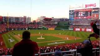 Drew Storen Strikeout in 2012 NLDS