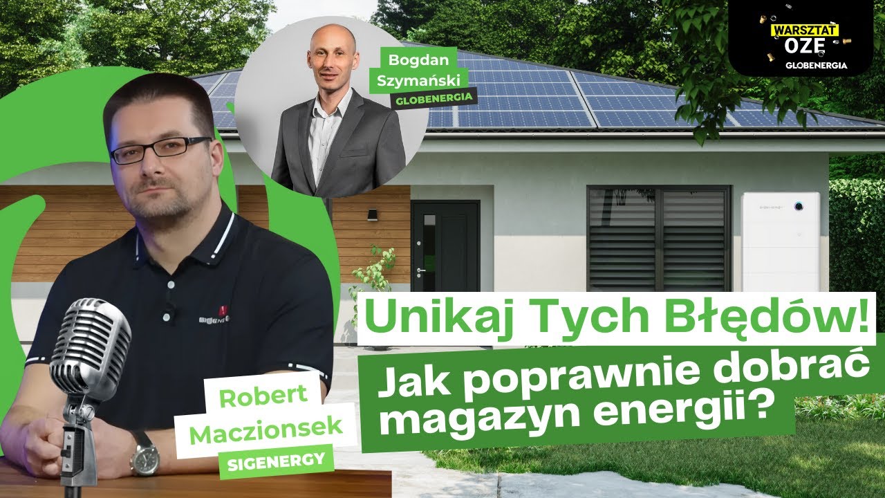 Jak poprawnie dobrać magazyn energii? 🔋 Unikaj Tych Błędów. Dobór, praca na taryfach i wiele więcej