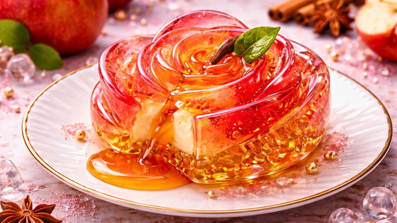 Which Apple Glass Rose Would You Cut First? 🍎 Ultimate ASMR Experience