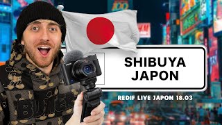 ON SE BALADE À SHIBUYA (Japon) - SORA REDIFF LIVE IRL