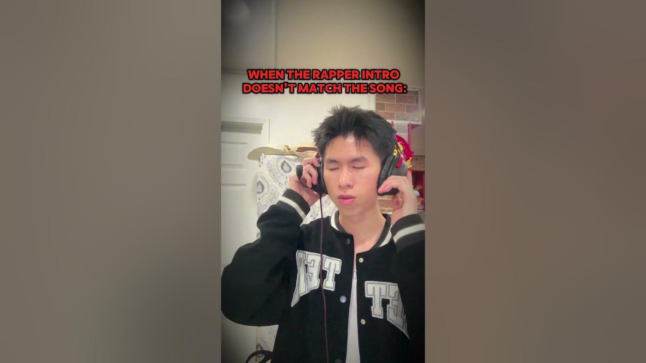 When the rapper intro doesn't match the song #funny #rapper