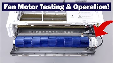 Inverter Mini Split FAN MOTOR Operation and Testing! 5-Wire BLDC