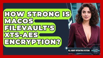 How Strong Is macOS FileVault