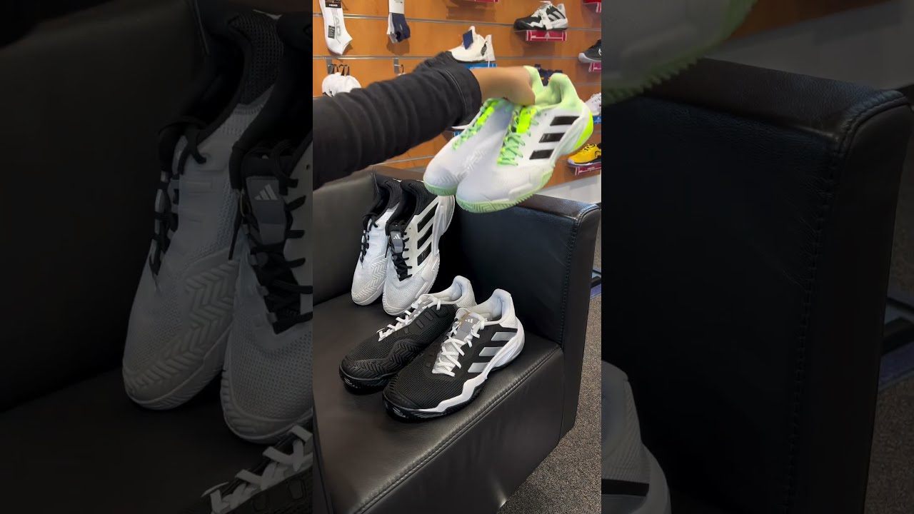 Not gonna lie we love the adidas Barricade 13 tennis shoes what about you shorts tennisshoes