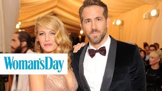 The Real Life, Rom-Com, Love Story of Blake Lively and Ryan Reynolds | Woman&#39;s Day