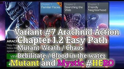Variant 7 Chapter 1.2 Easy Path - Mutant Wrath / Chaos / Debilitate / Blood in the water | no revive