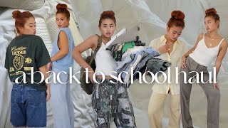 HUGE BACK TO SCHOOL CLOTHING HAUL🍒 asos, na-kd, lewkin, elwood, minga haul