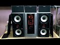 Sony AZ series music system hybrid dual woofer crystal clear sound quality