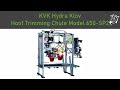 Kvk hydra klov  hoof trimming chute model 650sp2