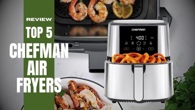 Chefman 5 Quart Digital Air Fryer - Stainless Steel