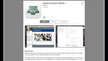 Download and Install the Adobe Connect App on an iPad