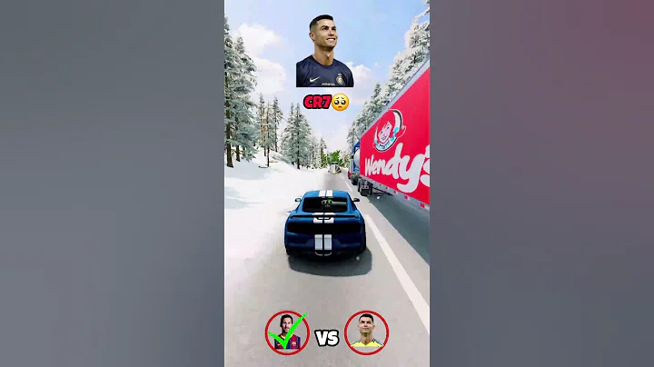 Cristiano Ronaldo vs Messi #beamng #beamngdrive #game #Cr7 #cristiano #messi #ronaldo