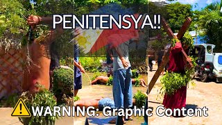 ⚠️ WARNING: Graphic Content Self-flagellation| Extreme Holy Week Penance in the Philippines 🇵🇭