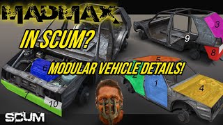 SCUM - Mad Max In SCUM? Modular Vehicle System Details!