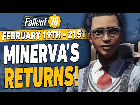 Fallout 76 Minerva Sale Location | February 19th - 21st