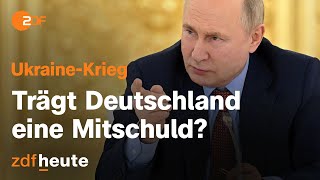 Putins Krieg und Deutschlands Beitrag
