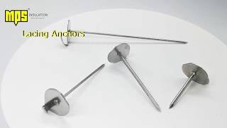 Lacing Anchor Is A Insulation Fastener Used In The Fabrication Of Lacing Blankets