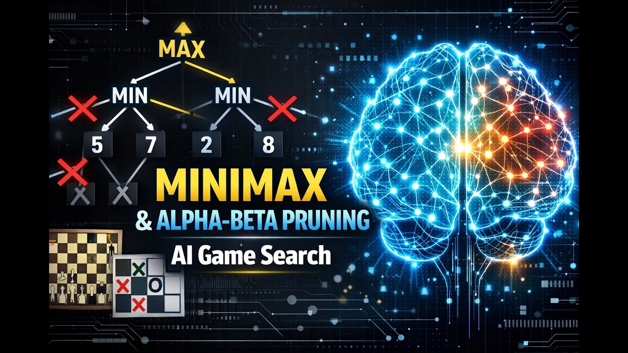 Minimax Algorithm & Alpha-Beta Pruning Explained | Adversarial Search ...