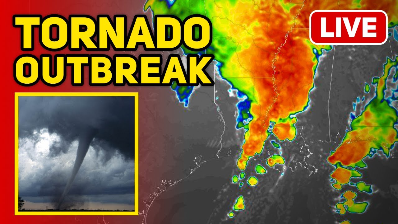 Huge Tornado Outbreak Continues - Live Coverage - YouTube