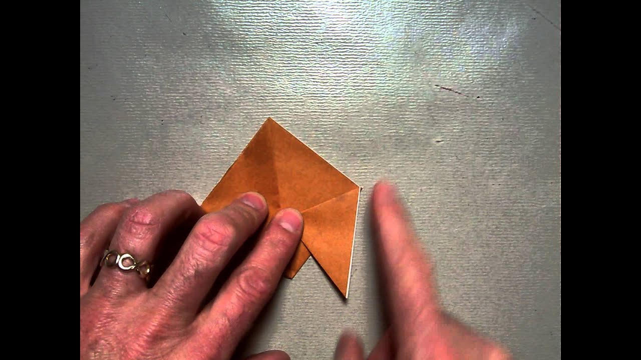 Simple Origami Cicada