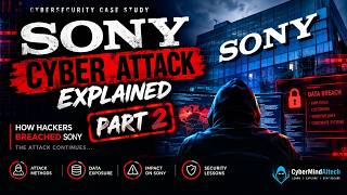 Sony Cyber Attack Explained – Part 2 | How Hackers Breached Sony | Cybersecurity Case Study