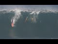 Worst wipeouts of the eddie aikau 2023  shannon reporting