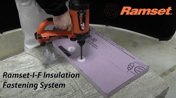 Ramset-I-F Insulation Fastening System: Use and Load Tutorial