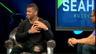 Russell Wilson Talks About His Love For Ciara @ the Rock Church