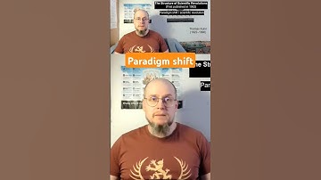 Paradigm shift (Kuhn) #philosophy #criticalthinking #philosophyofscience #science