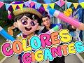 En busca de los colores GIGANTES 🖍️🎨🌈 / Arky y sus amigos / Parque con conejitos / Show Arkham