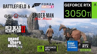 RTX 3050 Ti Laptop Gaming Test - 6 Games Tested in 2025 - Enough for 1080P?