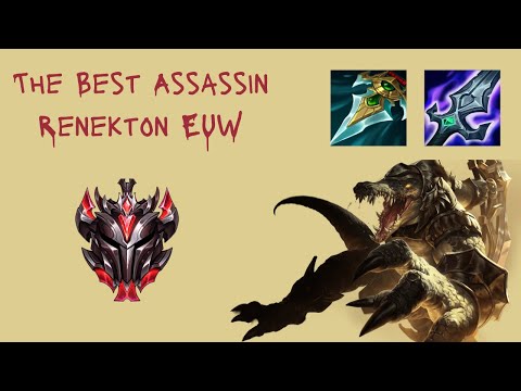 How a Grandmaster Assassin Renekton Main Thinks - The first 10 minutes