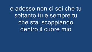 Claudio Baglioni - E tu con testo chords