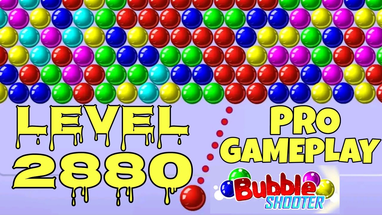 Bubble Shooter Gameplay | bubble shooter game level 2880 | Bubble Shooter Android Gameplay 