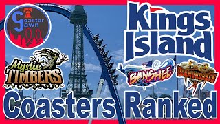 Kings Island Coasters Ranked - Top 10 Coasters at Kings Island in Mason, OH