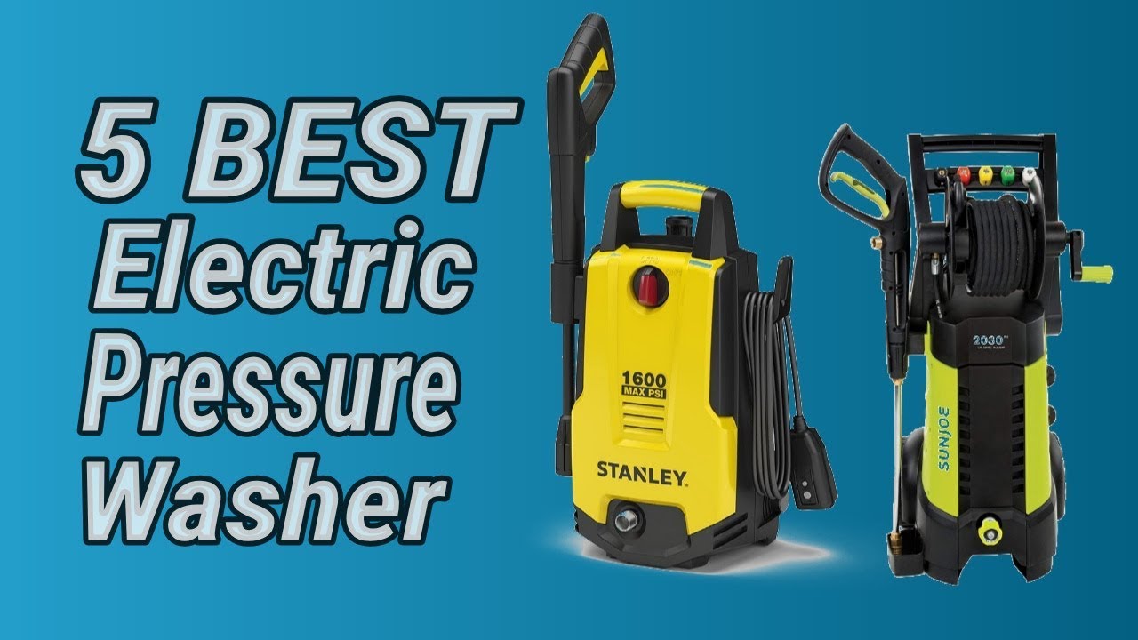 5 Best Electric Pressure Washer - YouTube