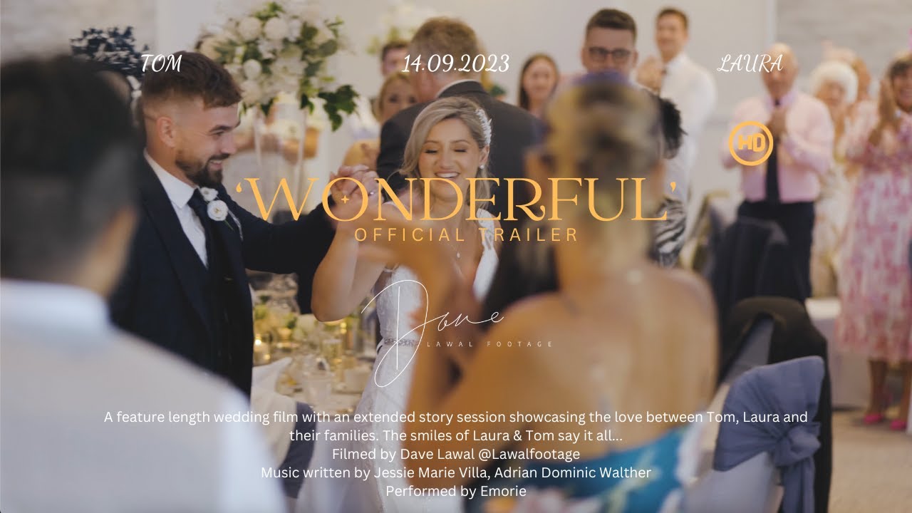 4K Cinematic Leeds Wedding - Wonderful - Laura x Tom filmed by @Lovebylawalfootage