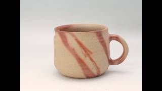 26076]火襷マグカップ（高力芳照）｜備前焼わかくさ