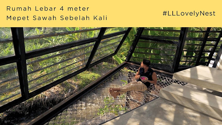 Rumah di Bali Lebar 4 Meter Mepet Sawah Sebelah Kali  |  Lovely Nest: Robert Sihombing