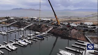Boats return to Great Salt Lake waters after years of drought