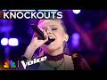 Eighteen-Year-Old’s Heavenly Voice Echoes Through Every Note | The Voice Knockouts | NBC
