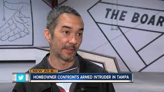 Armed intruder breaks into home with 1-year-old child inside