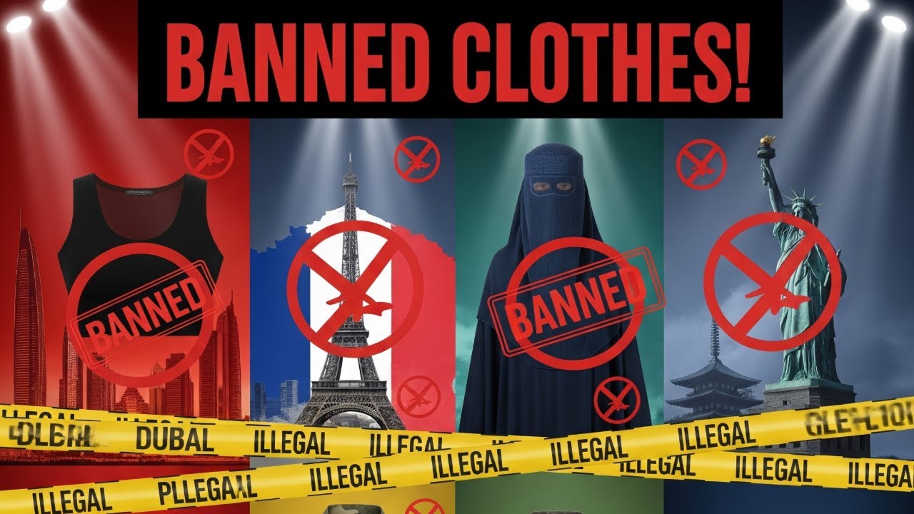 BANNED! 10 Items You CAN’T Wear in These Countries Shocking Laws 2025