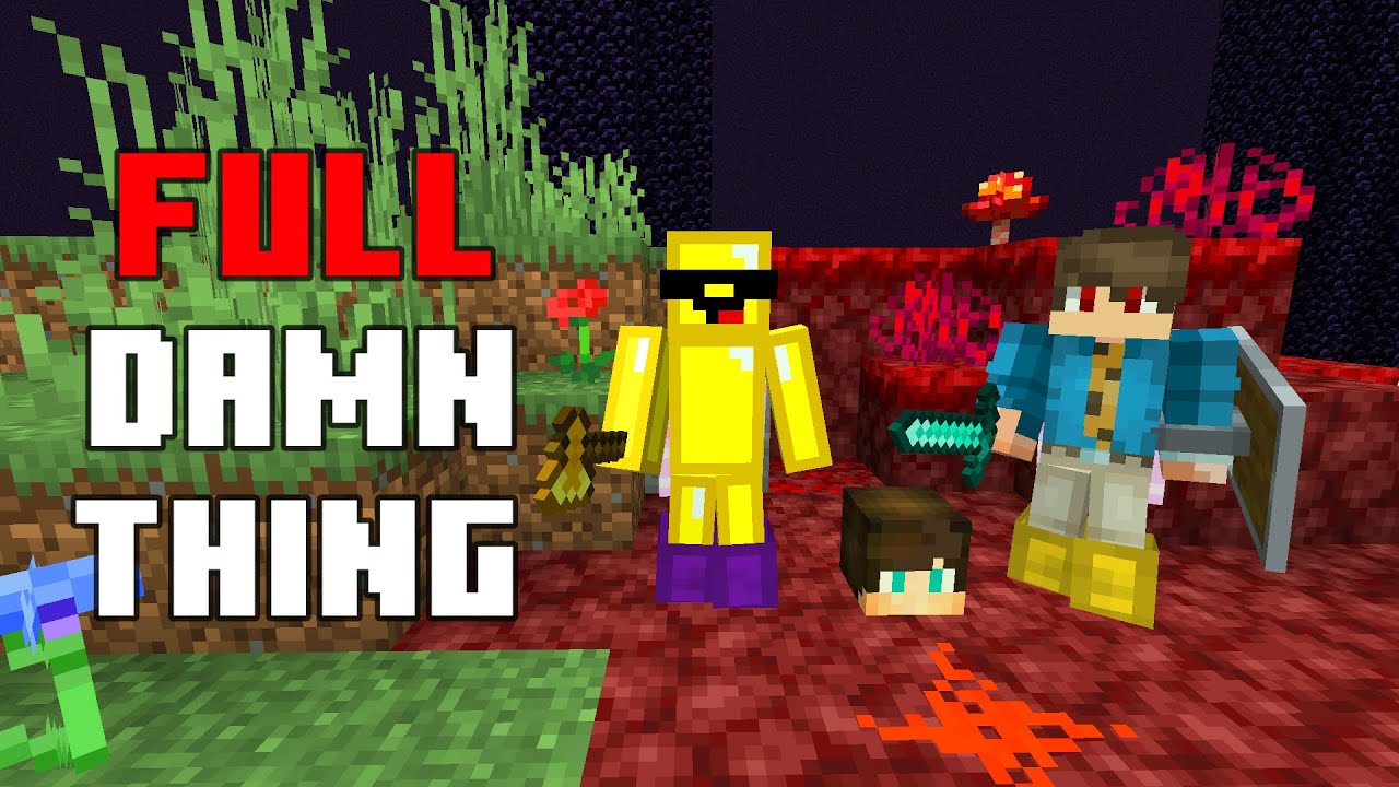 Minecraft Manhunt, But I Don't Know Who The Hunter Is FULL VIDEO