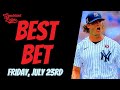 Grandstand Bettors Free Picks (7/23/21) | ⚾ MLB Picks Today | Talkin Baseball: Yankees vs Red Sox