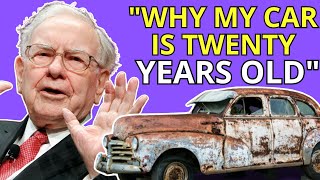 Warren Buffett: Why I'm Never Buying A New Car