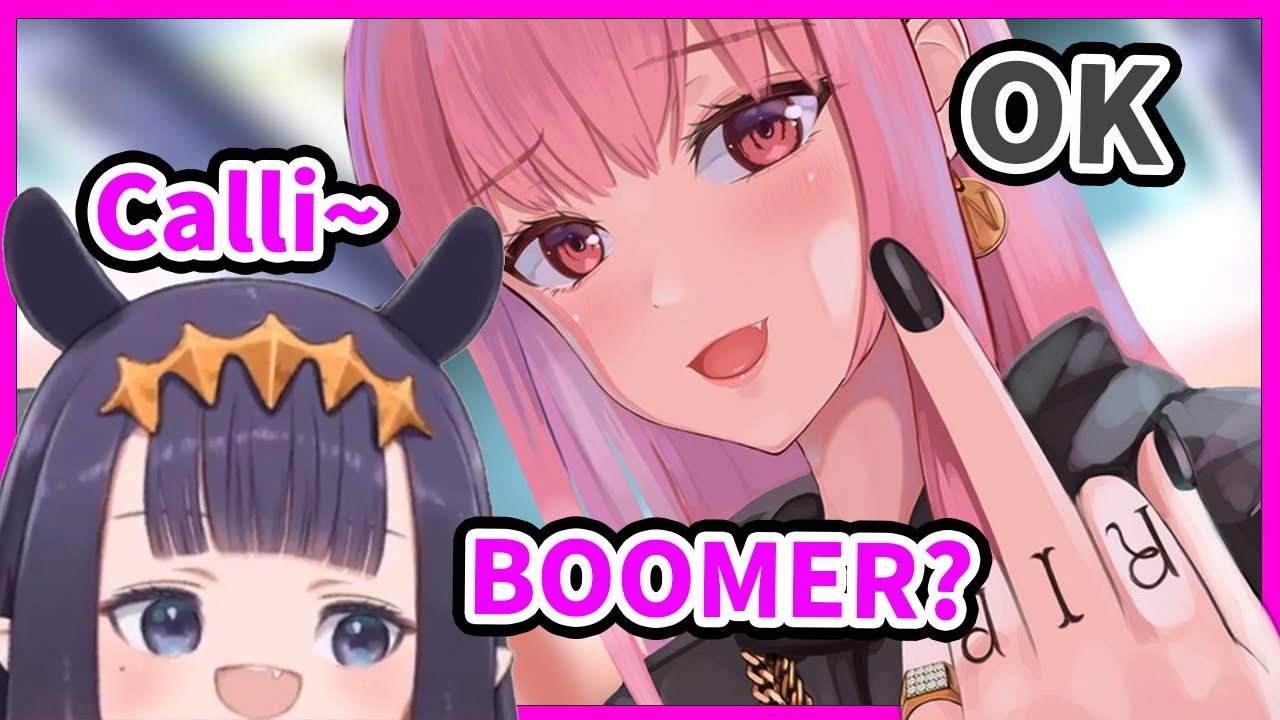 Calli thinks she is Boomer【Mori Calliope / Ninomae Ina'nis / HololiveEN】