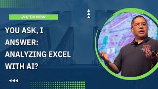 You Ask, I Answer: Analyzing Excel With AI