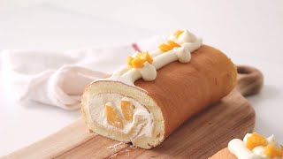 Mango Roll Cake Recipe ?