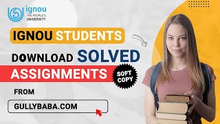 How to Download Soft Copy of IGNOU Solved Assignment from Gullybaba.com || IGNOU Students || screenshot 2